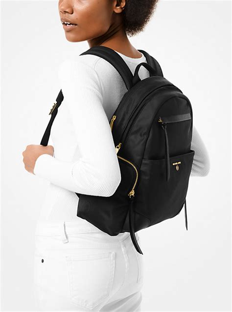 michael kors nylon backpack polly|prescott large nylon gabardine backpack.